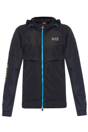 Hooded jacket with logo, zdjęcie 1 Hooded jacket with logo od EA7 Emporio Armani